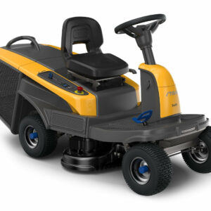 Stiga Akku-Aufsitzmäher Swift 372e mit 2 x 5 + 2 x 7,5 Ah Akku - Modell 2025-Neu